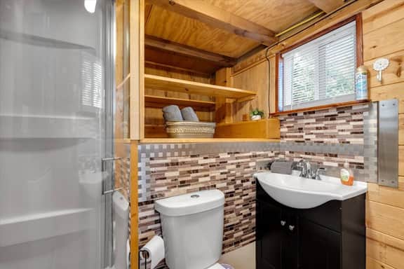 Big Red Tiny House on the Farm